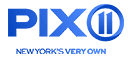 Blue logo with the word "PIXIO" in bold capital letters and a stylized globe in place of the letter "O.